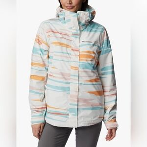 Columbia Tunnel Falls II Interchangeable Jacket Sea Salt Skyscape Women's Small